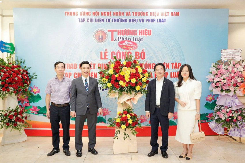 Nhà báo Cảnh Chi Tuyên giữ chức Tổng Biên tập Tạp chí Điện tử Thương hiệu và Pháp luật