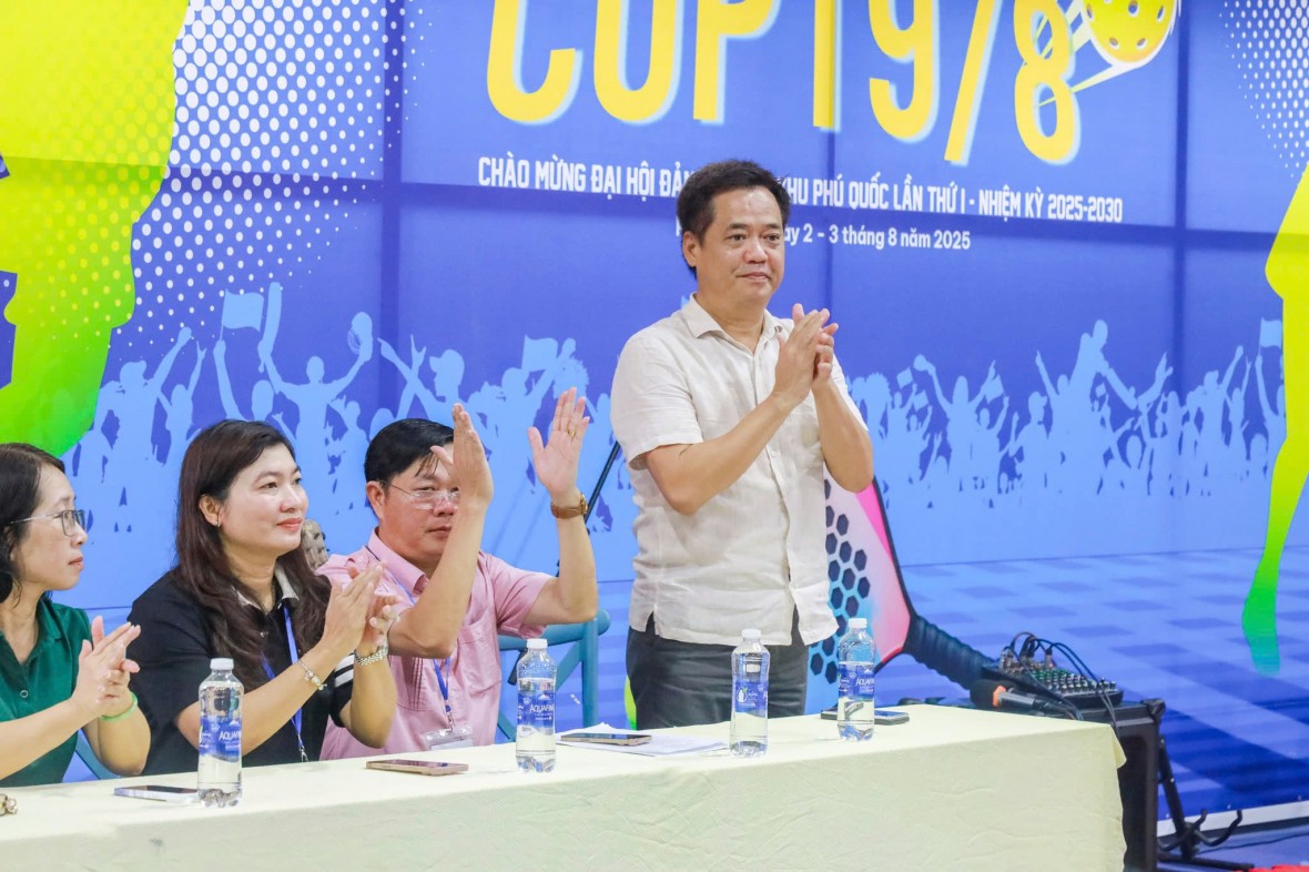 Khai mạc giải Pickleball Đặc khu Phú Quốc mở rộng Cúp 19/8 năm 2025