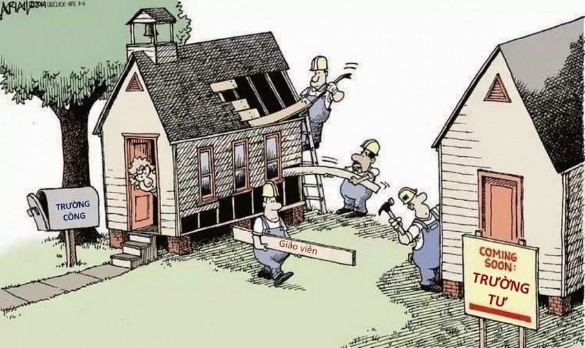 Trường công, trường tư: Cần đối xử bình đẳng, tạo môi trường cạnh tranh công bằng, minh bạch