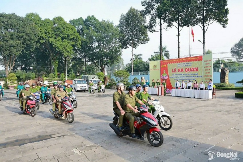 Đồng loạt ra quân trấn áp tội phạm, lập lại trật tự đô thị tại nhiều địa phương ở Đồng Nai