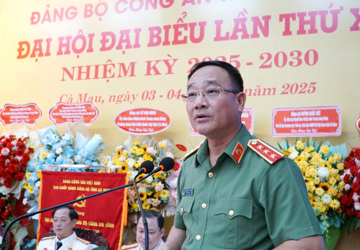 Đảng bộ Công an tỉnh Cà Mau: Xác lập tầm nhìn mới sau hợp nhất, hướng đến hiện đại hóa toàn diện