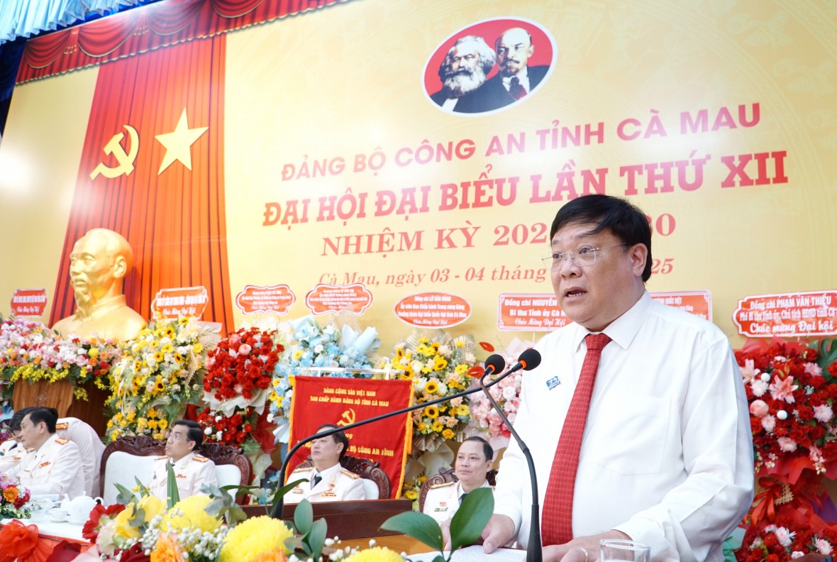 Đảng bộ Công an tỉnh Cà Mau: Xác lập tầm nhìn mới sau hợp nhất, hướng đến hiện đại hóa toàn diện