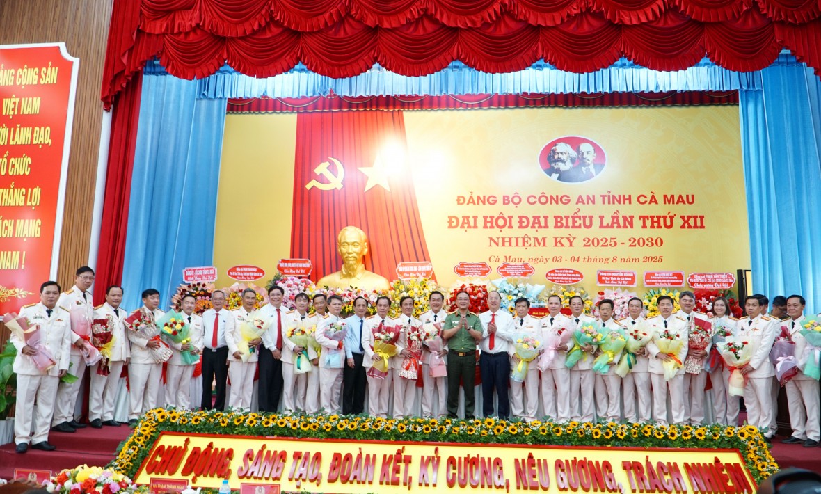 Đảng bộ Công an tỉnh Cà Mau: Xác lập tầm nhìn mới sau hợp nhất, hướng đến hiện đại hóa toàn diện