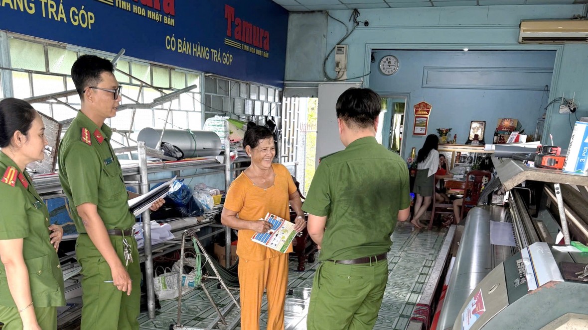 Cà Mau: Công an cấp cơ sở đồng hành cùng phát triển kinh tế tư nhân