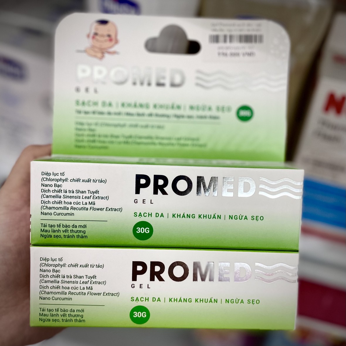 Thu hồi trên toàn quốc lô sản phẩm Gel trị sẹo Promed. Thu hồi trên toàn quốc lô sản phẩm Gel trị sẹo Promed.