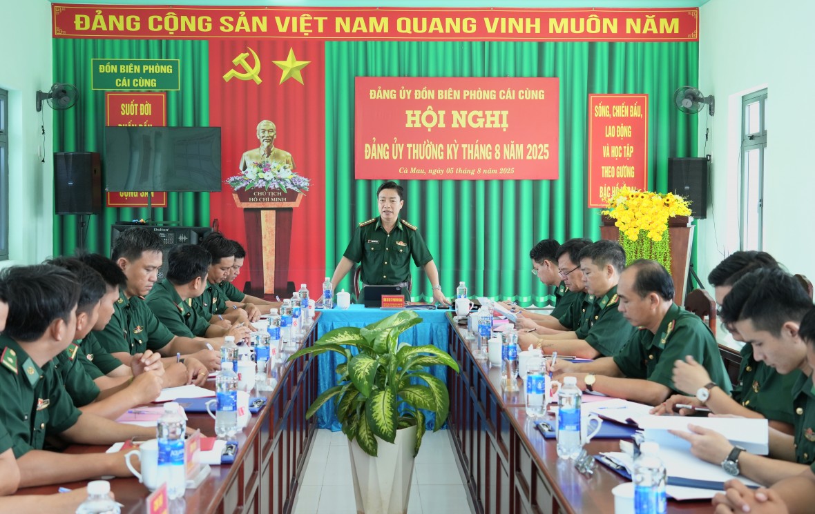 Cà Mau: Tăng cường công tác quản lý, bảo vệ biên giới biển, giữ vững an ninh khu vực