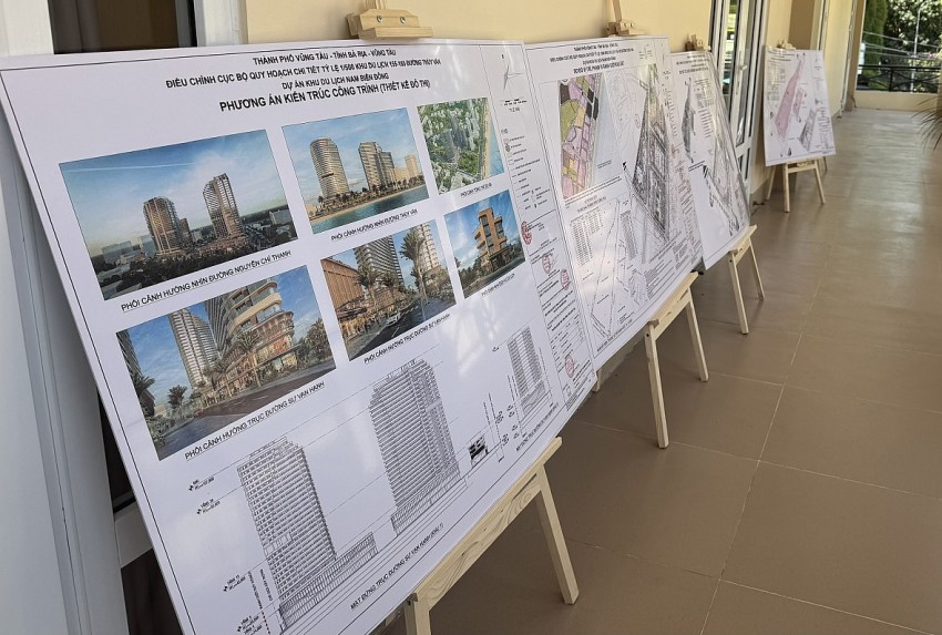 Phường Vũng Tàu công bố 3 đồ án quy hoạch lớn