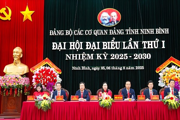Đảng bộ các cơ quan Đảng tỉnh Ninh Bình đề ra 7 chỉ tiêu trong nhiệm kỳ 2025 - 2030