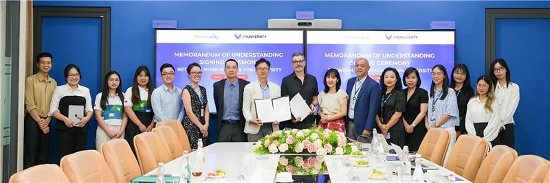 Pharmacity  ký kết Biên bản Ghi nhớ hợp tác (MOU) cùng Trường Đại học VinUni