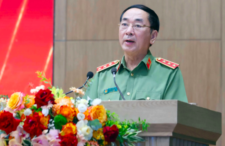 Thứ trưởng Trần Quốc Tỏ phát biểu tại Lễ ra mắt.