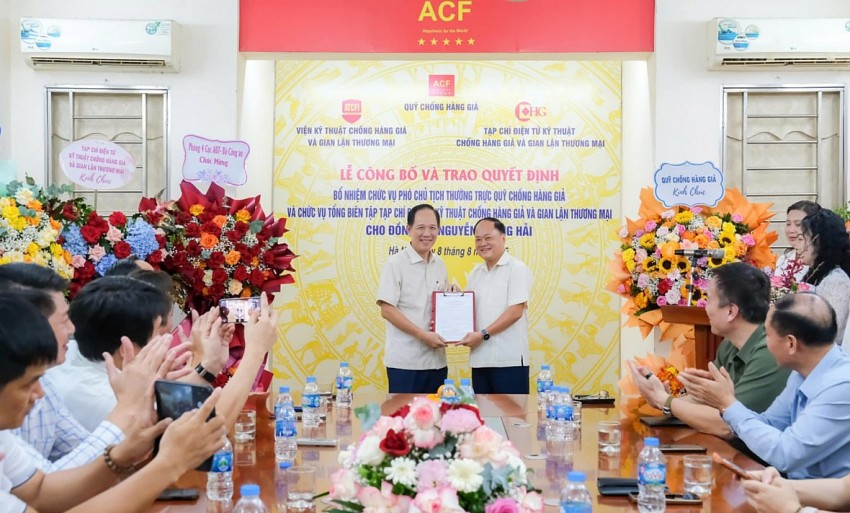 Ông Nguyễn Quang Hải làm Phó Chủ tịch Thường trực Hội đồng Quản lý Quỹ Chống hàng giả kiêm Tổng Biên tập Tạp chí Điện tử kỹ thuật chống hàng giả và gian lận thương mại