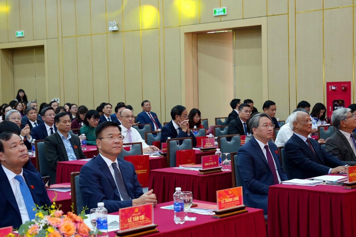 Phó Thủ tướng Lê Thành Long dự Đại hội đại biểu Đảng bộ Bộ Tư pháp lần thứ I, nhiệm kỳ 2025 - 2030