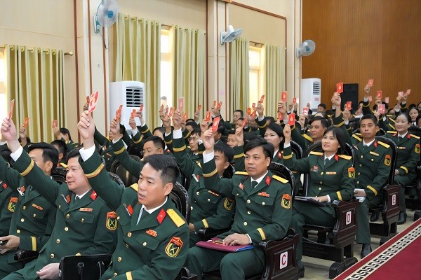 Đảng bộ Quân sự tỉnh Ninh Bình xác định ba khâu đột phá Đảng bộ Quân sự tỉnh Ninh Bình xác định ba khâu đột phá