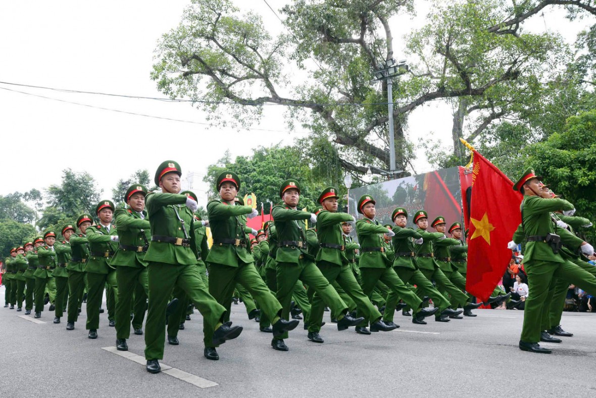 Tăng cường đảm bảo an toàn toàn diện dịp kỷ niệm 80 năm Cách mạng Tháng Tám và Quốc khánh 2/9. (Ảnh minh họa: Thanh Hà)