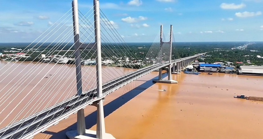 Cầu Rạch Miễu 2 sẽ khánh thành vào ngày 19/8 Cầu Rạch Miễu 2 sẽ khánh thành vào ngày 19/8