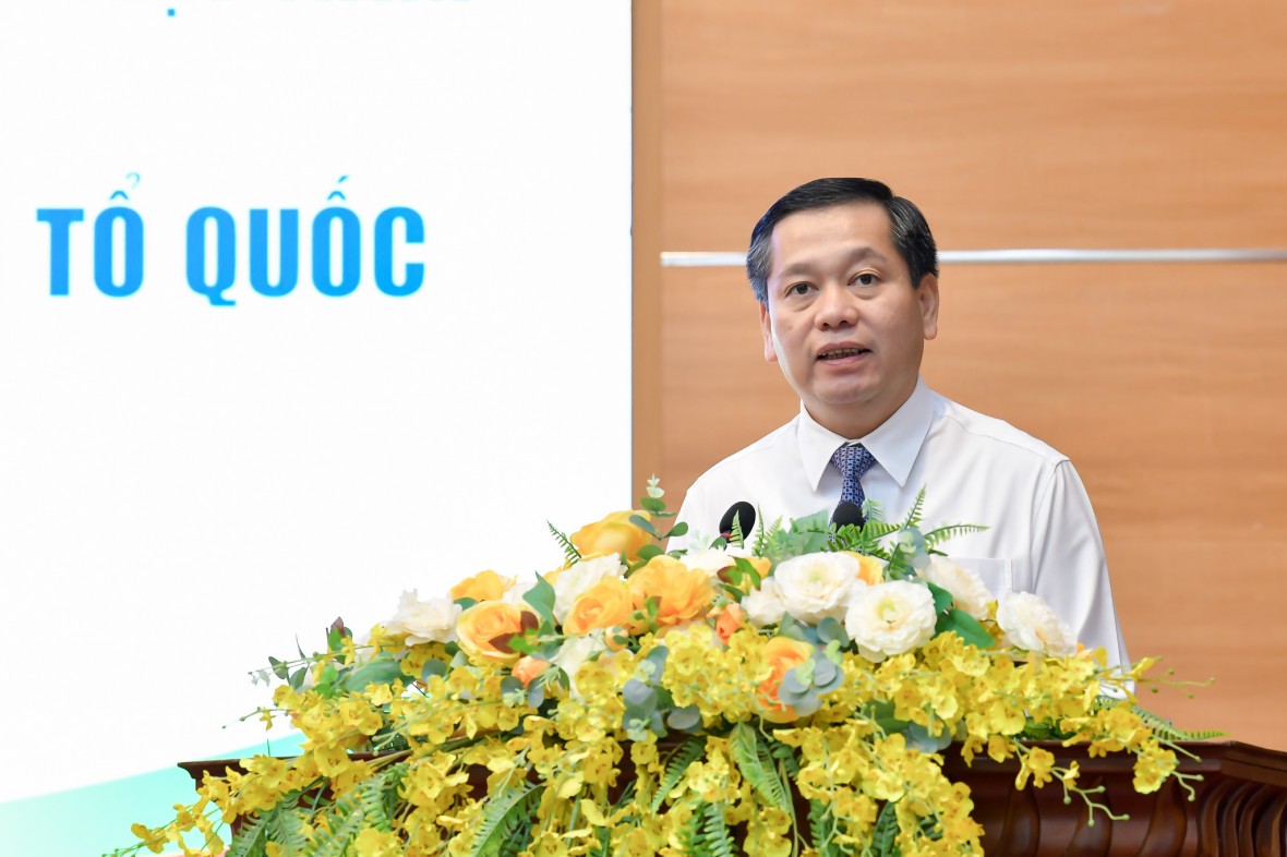 Phó Bí thư Thường trực Tỉnh ủy Nguyễn Long Hải phát biểu tại lễ kỷ niệm. Phó Bí thư Thường trực Tỉnh ủy Nguyễn Long Hải phát biểu tại lễ kỷ niệm.