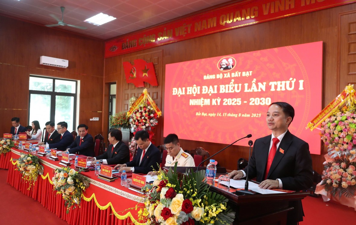 Xã Bất Bạt “Đoàn kết – Dân chủ – Kỷ cương – Đột phá – Phát triển” trong nhiệm kỳ mới Xã Bất Bạt “Đoàn kết – Dân chủ – Kỷ cương – Đột phá – Phát triển” trong nhiệm kỳ mới