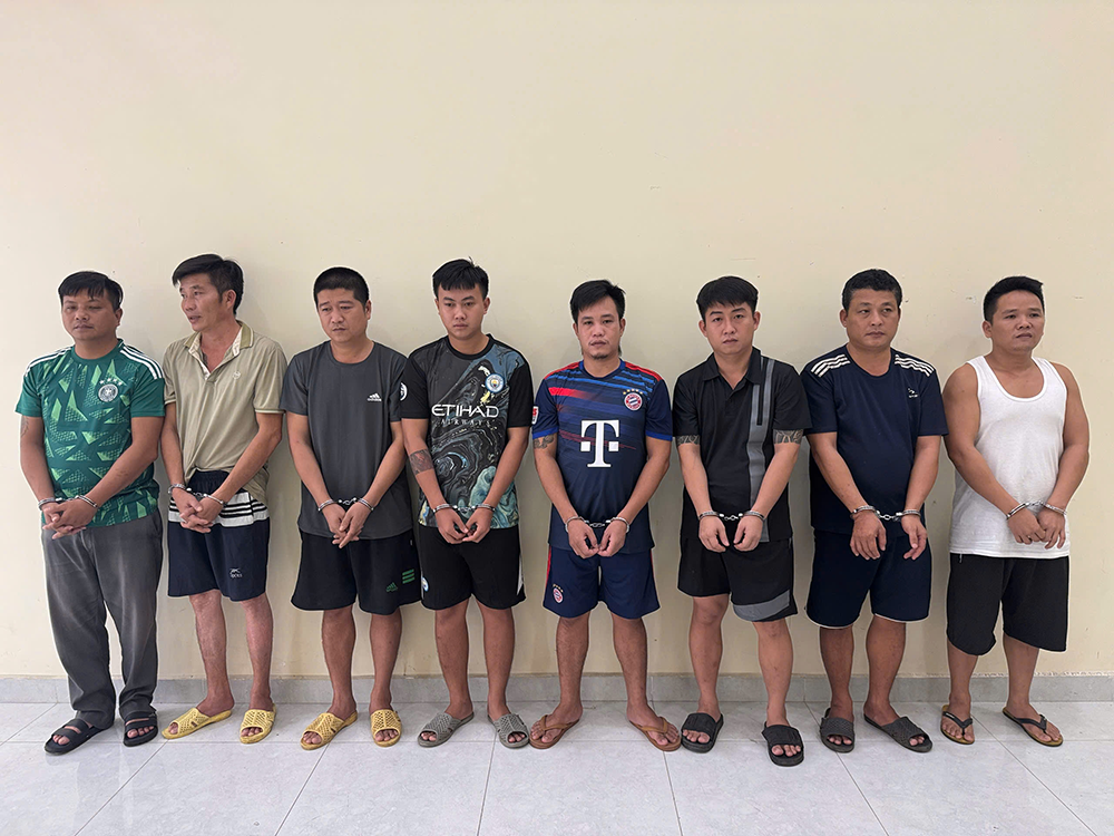 đối tượng bị khởi tố, bắt giữ.