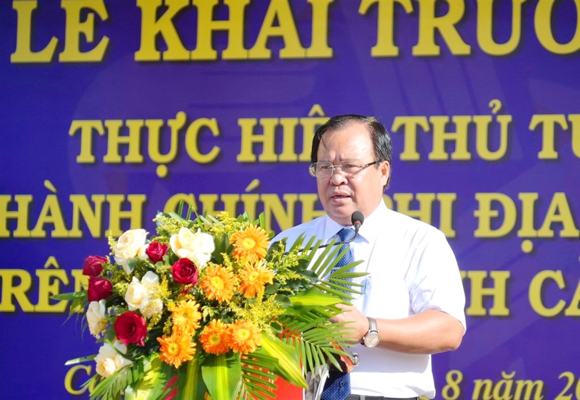 Cà Mau khai trương “Điểm thực hiện thủ tục hành chính phi địa giới”