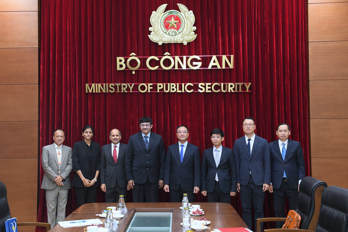 Bộ Công an tăng cường hợp tác an ninh với Ấn Độ