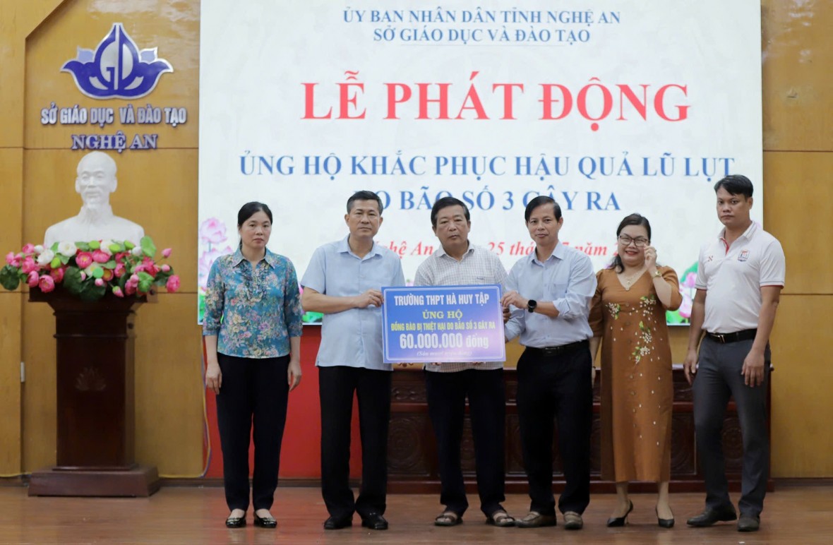 Ngành giáo dục Nghệ An nỗ lực vượt khó trong năm học 2025 - 2026.