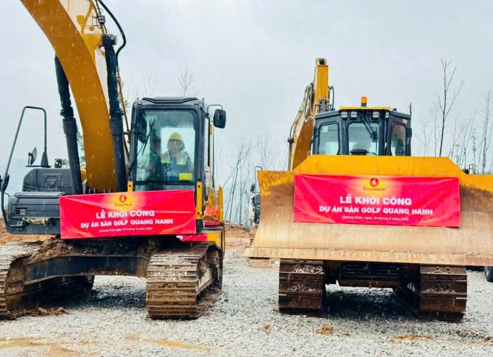 Vingroup khởi công sân golf Quang Hanh 886 tỷ đồng tại Quảng Ninh