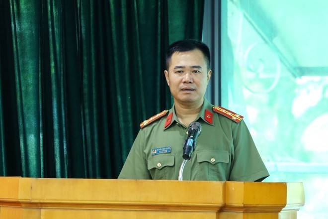 Đại tá Nguyễn Ngọc Quyền - Phó Bí thư Đảng uỷ, Phó Giám đốc CATP Hà Nội mong muốn có thêm nhiều doanh nghiệp chung tay trong các hoạt động đền ơn đáp nghĩa.