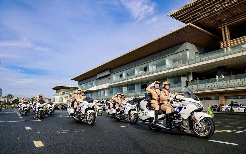 Cục CSGT đã có phương án phân luồng, hạn chế các phương tiện hướng về Hà Nội để phục vụ A80 (Ảnh: Cục CSGT).