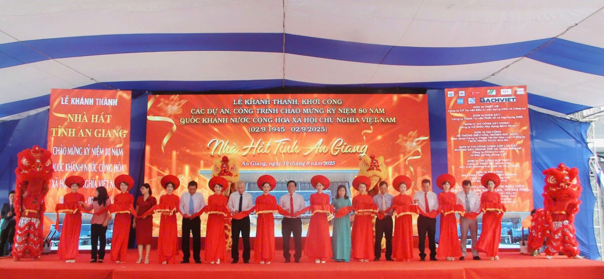 Các địa phương long trọng khánh thành, khởi công nhiều công trình, dự án quan trọng chào mừng 80 năm Quốc khánh