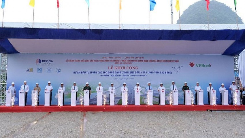 Khởi công xây dựng cao tốc Đồng Đăng - Trà Lĩnh giai đoạn 2 Khởi công xây dựng cao tốc Đồng Đăng - Trà Lĩnh giai đoạn 2