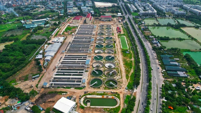 Dự án Nhà máy xử lý nước thải Yên Xá, phường Thanh Liệt, Hà Nội được khánh thành đúng dịp kỷ niệm 80 năm Quốc khánh 2-9, được nhân dân Thủ đô và cả nước mong chờ 