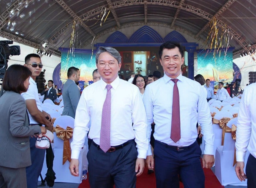 Bộ trưởng Nguyễn Hải Ninh dự lễ khởi công dự án khu đô thị hơn 17.000 tỷ đồng tại Khánh Hòa