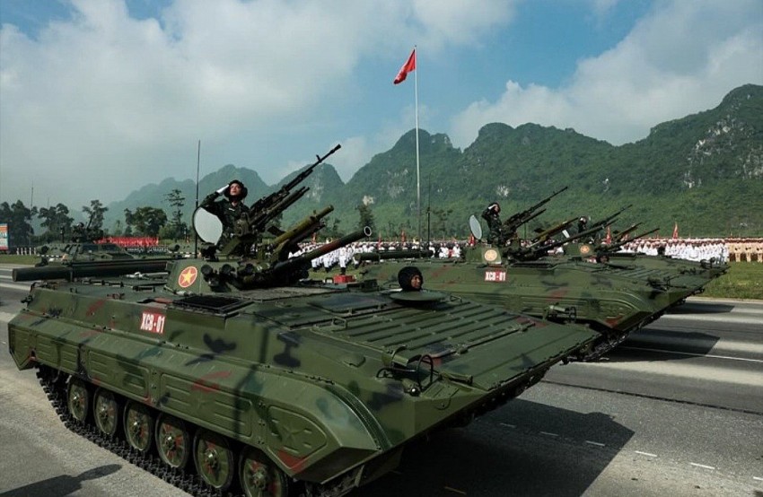 Dàn vũ khí, khí tài có mặt trong lễ diễu binh A80. Dàn vũ khí, khí tài có mặt trong lễ diễu binh A80.