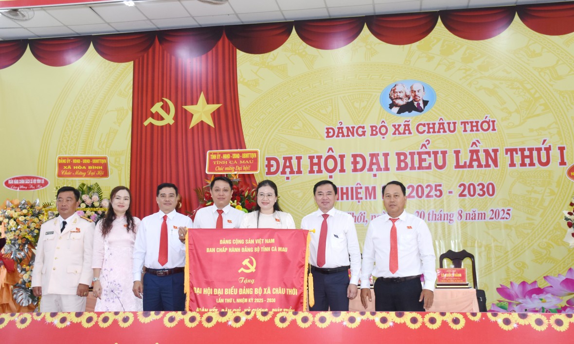Đại hội Đảng bộ xã Châu Thới lần thứ I: Phát huy đoàn kết, kỷ cương, sáng tạo vì mục tiêu phát triển