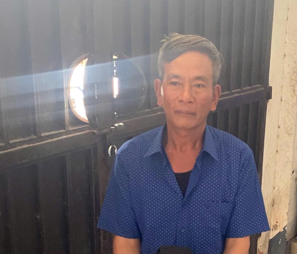 Đối tượng Nguyễn Đình Sơn bị bắt giữ tại nhà riêng - Ảnh Công an Hà Tĩnh.