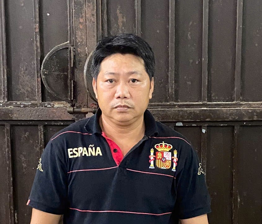 Đối tượng Lưu Anh Kiên bị bắt sau 18 năm trốn truy nã ở nước ngoài - Ảnh Công an Hà Tĩnh.