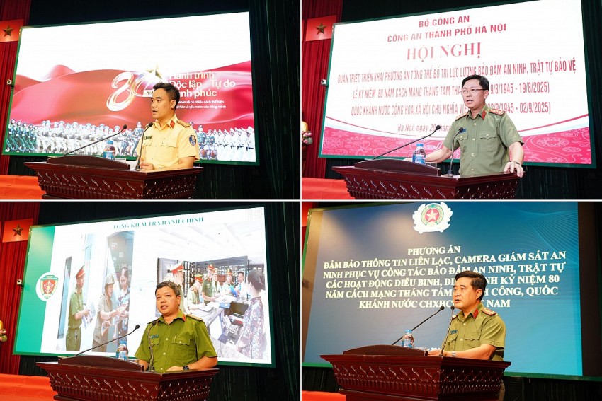 Công an Hà Nội chuẩn bị các phương án bảo đảm an toàn tuyệt đối cho các sự kiện 2/9