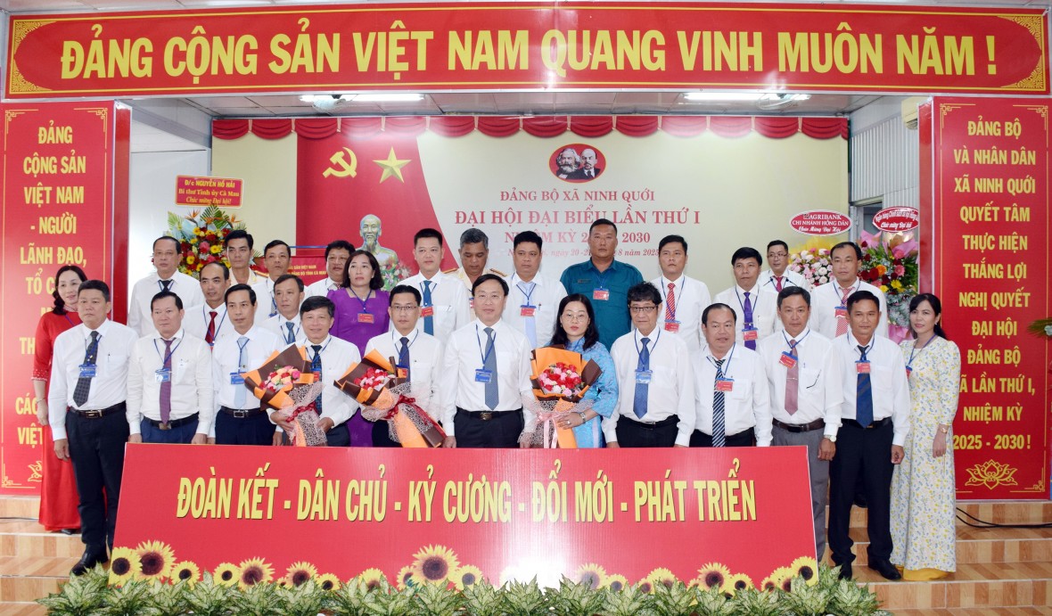 Đại hội Đảng bộ xã Ninh Quới lần thứ I “không giấy”: Dấu mốc lịch sử, khát vọng vươn lên