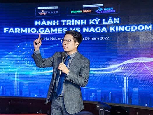 Đặng Quốc Thắng tại buổi giới thiệu dự án Naga Kingdom. Đặng Quốc Thắng tại buổi giới thiệu dự án Naga Kingdom.