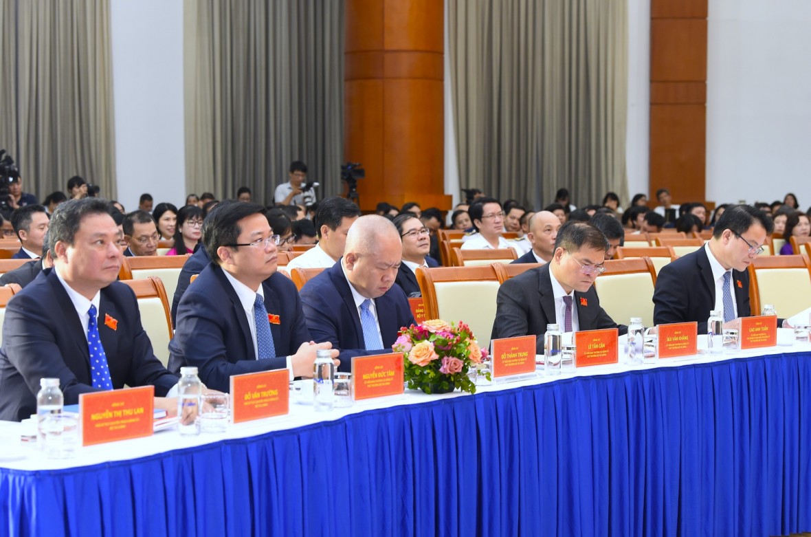 Phó Thủ tướng Nguyễn Chí Dũng dự Đại hội đại biểu Đảng bộ Bộ Tài chính lần thứ I Phó Thủ tướng Nguyễn Chí Dũng dự Đại hội đại biểu Đảng bộ Bộ Tài chính lần thứ I