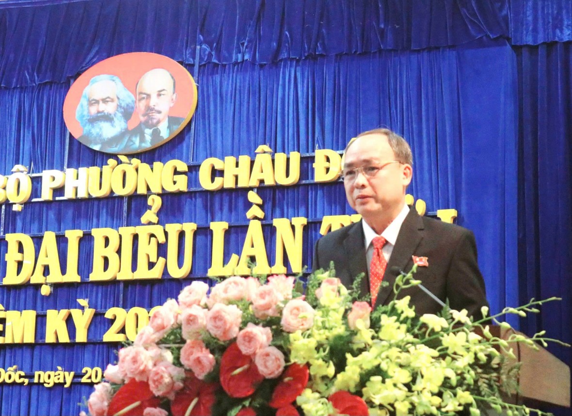 Xây dựng phường Châu Đốc (tỉnh An Giang) trở thành đô thị trung tâm vùng biên giới Tây Nam