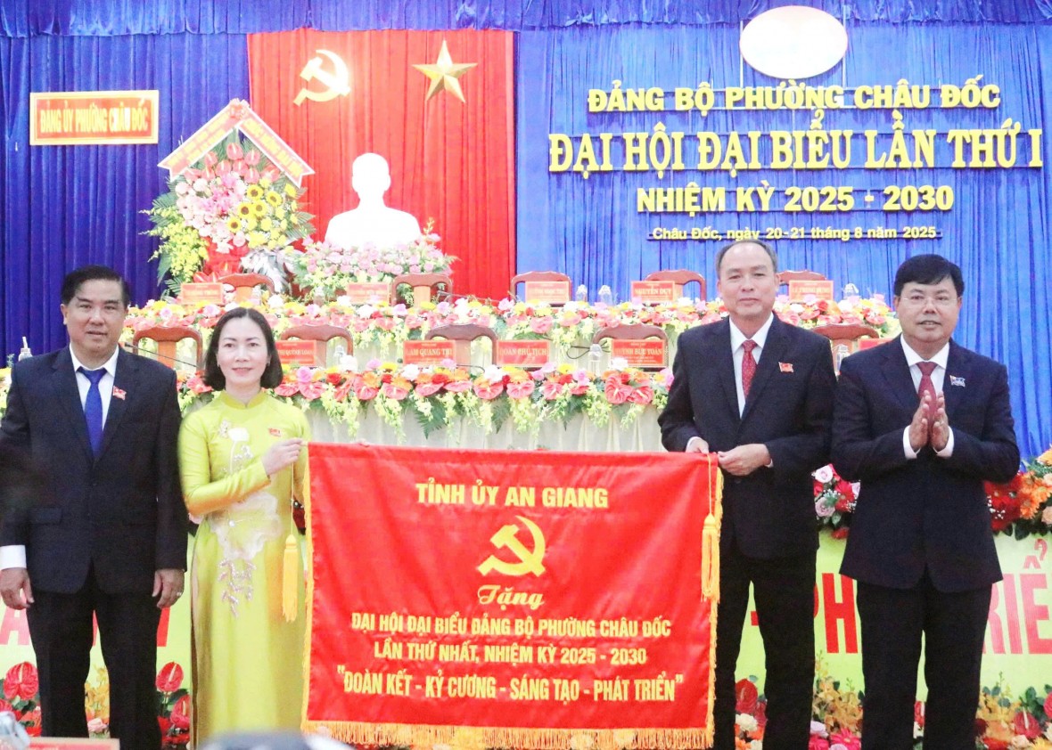 Xây dựng phường Châu Đốc (tỉnh An Giang) trở thành đô thị trung tâm vùng biên giới Tây Nam