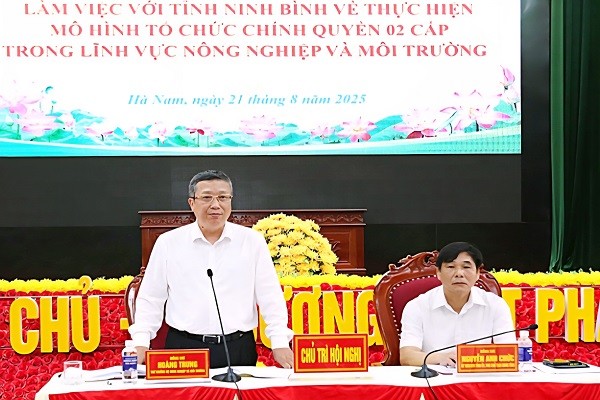 Nâng cao hiệu quả thực hiện chính quyền 2 cấp trong lĩnh vực Nông nghiệp - Môi trường tại Ninh Bình