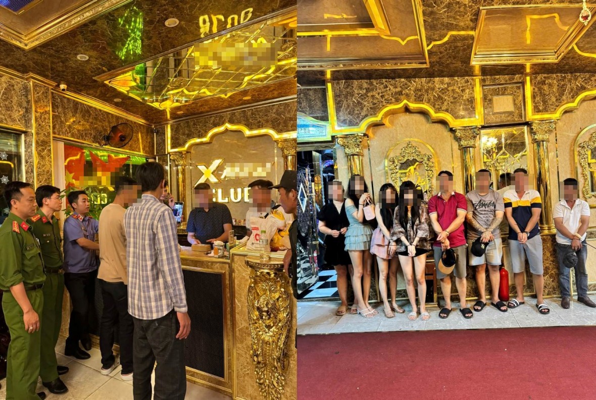 Kiểm tra quán karaoke ở Phú Quốc, bắt quả tang 23 nam thanh nữ tú sử dụng trái phép ma túy