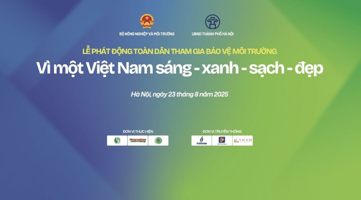 Hà Nội tổ chức Lễ phát động Toàn dân tham gia bảo vệ môi trường.