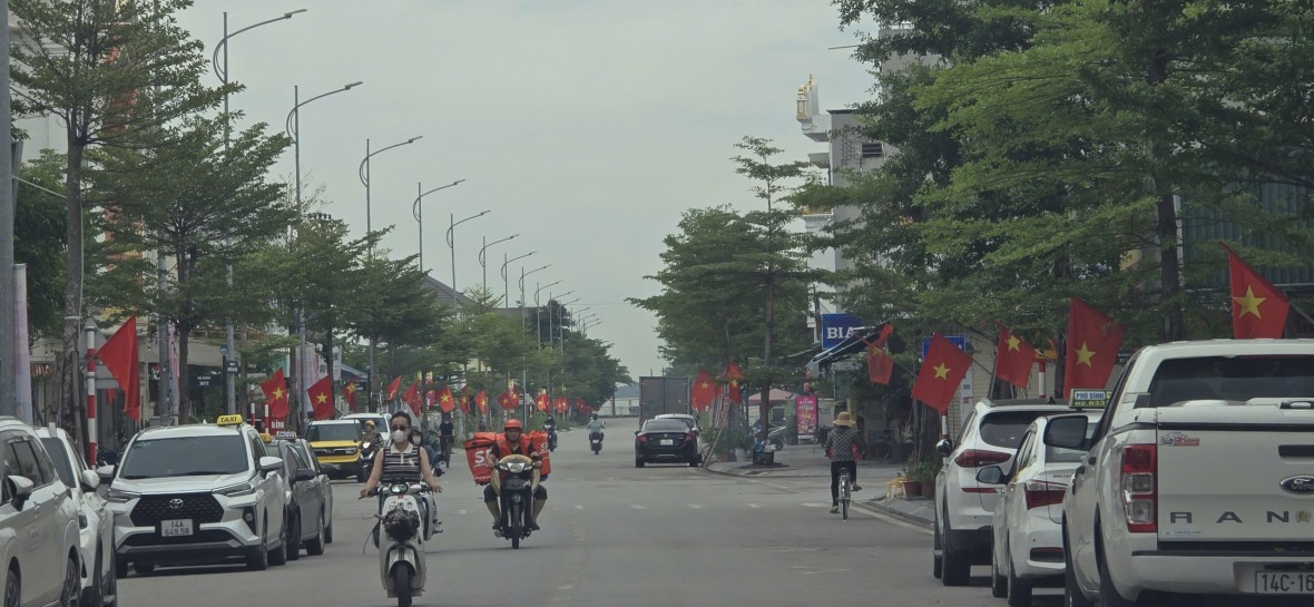 Quảng Ninh rực rỡ cờ hoa chào mừng 80 năm Quốc khánh 2/9