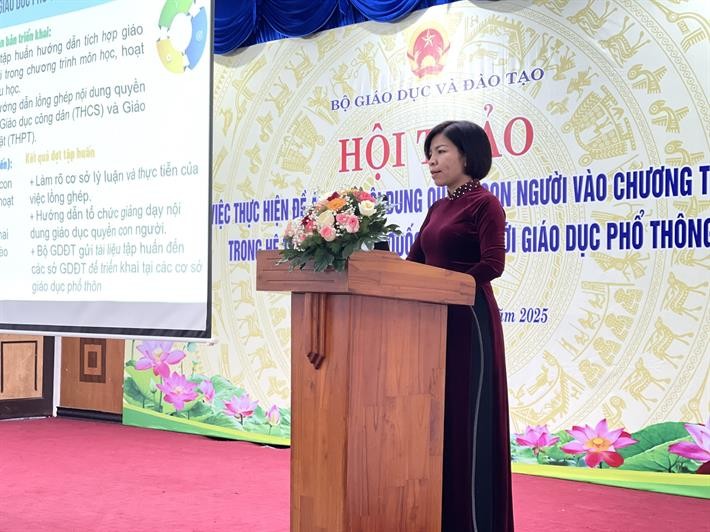 Đánh giá đề án đưa quyền con người vào giáo dục phổ thông