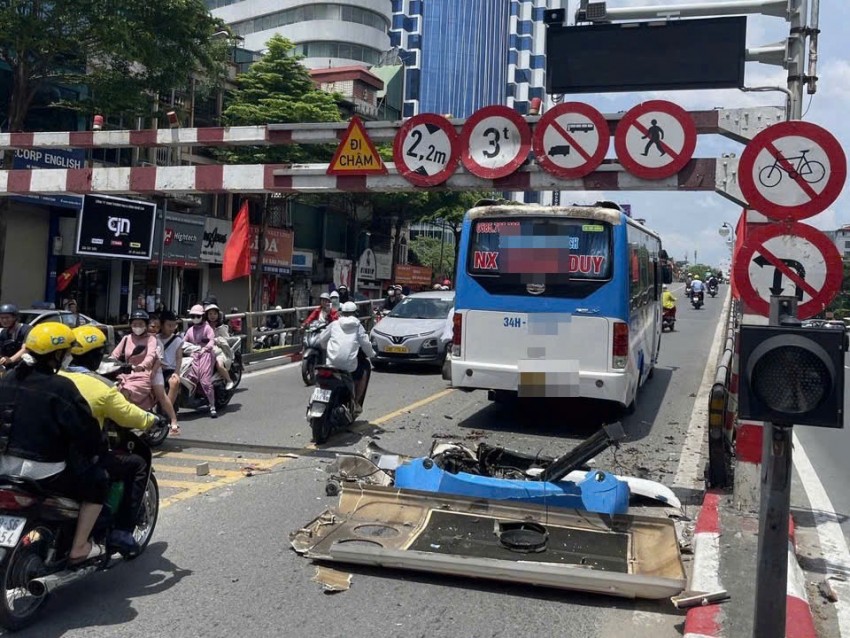 Hiện trường vụ việc.