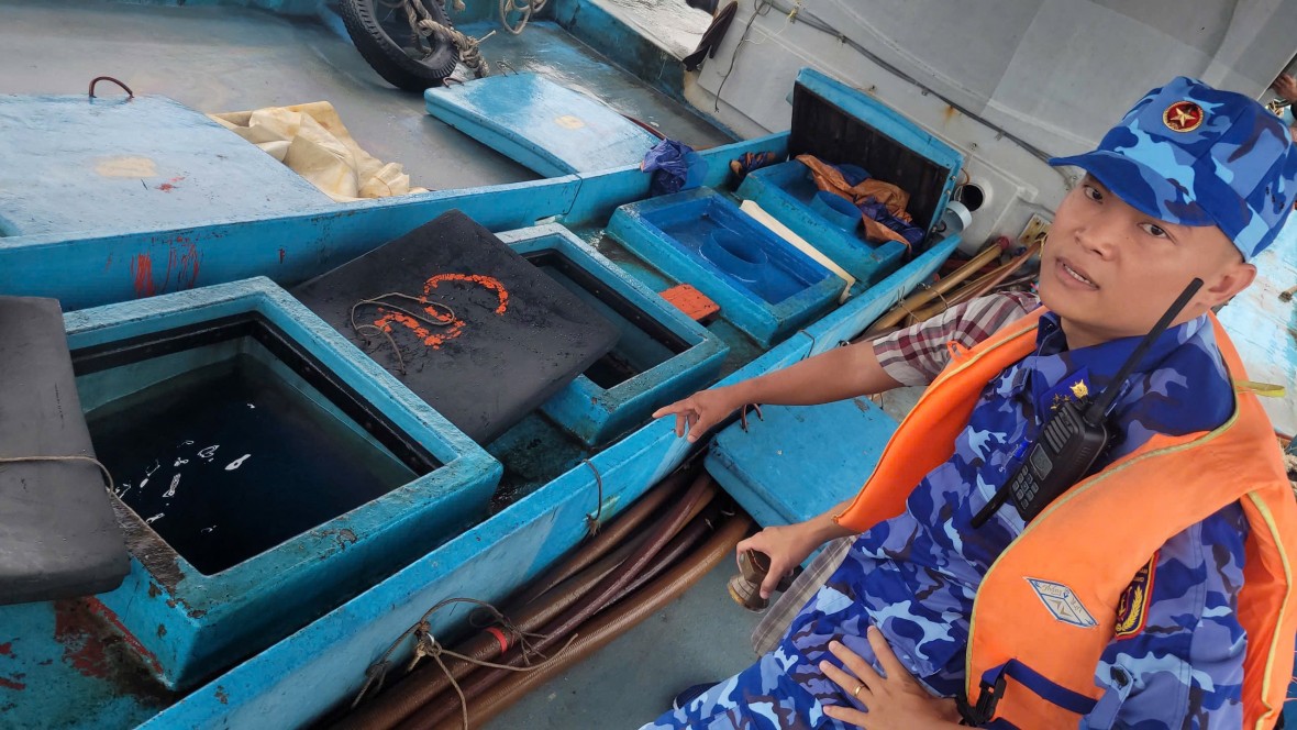 Bắt giữ 03 vụ vận chuyển trái phép gần 115.000 lít dầu Diesel trên vùng biển Tây Nam