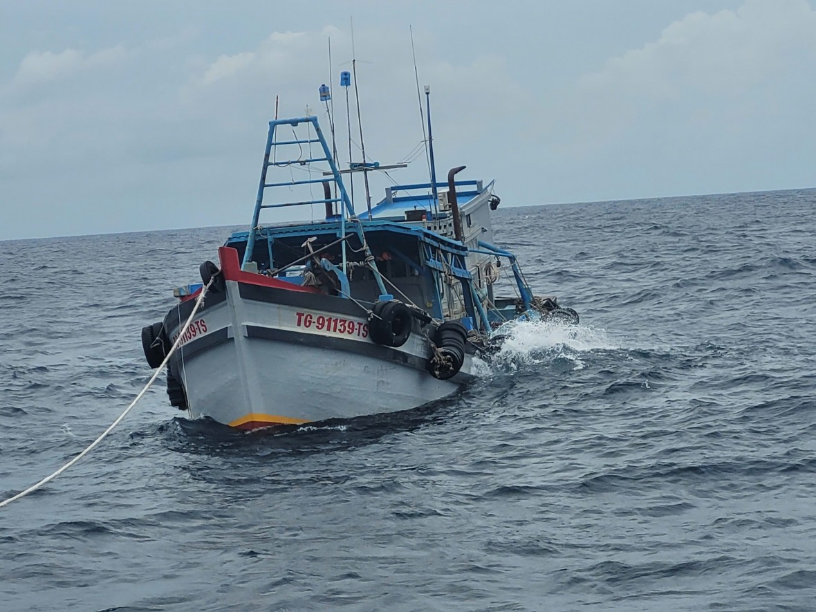 Bắt giữ 03 vụ vận chuyển trái phép gần 115.000 lít dầu Diesel trên vùng biển Tây Nam